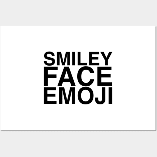 Smiley Face Emoji Posters and Art